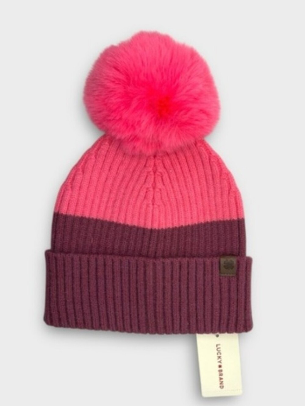 Lucky Brand Pom Pom Beanie